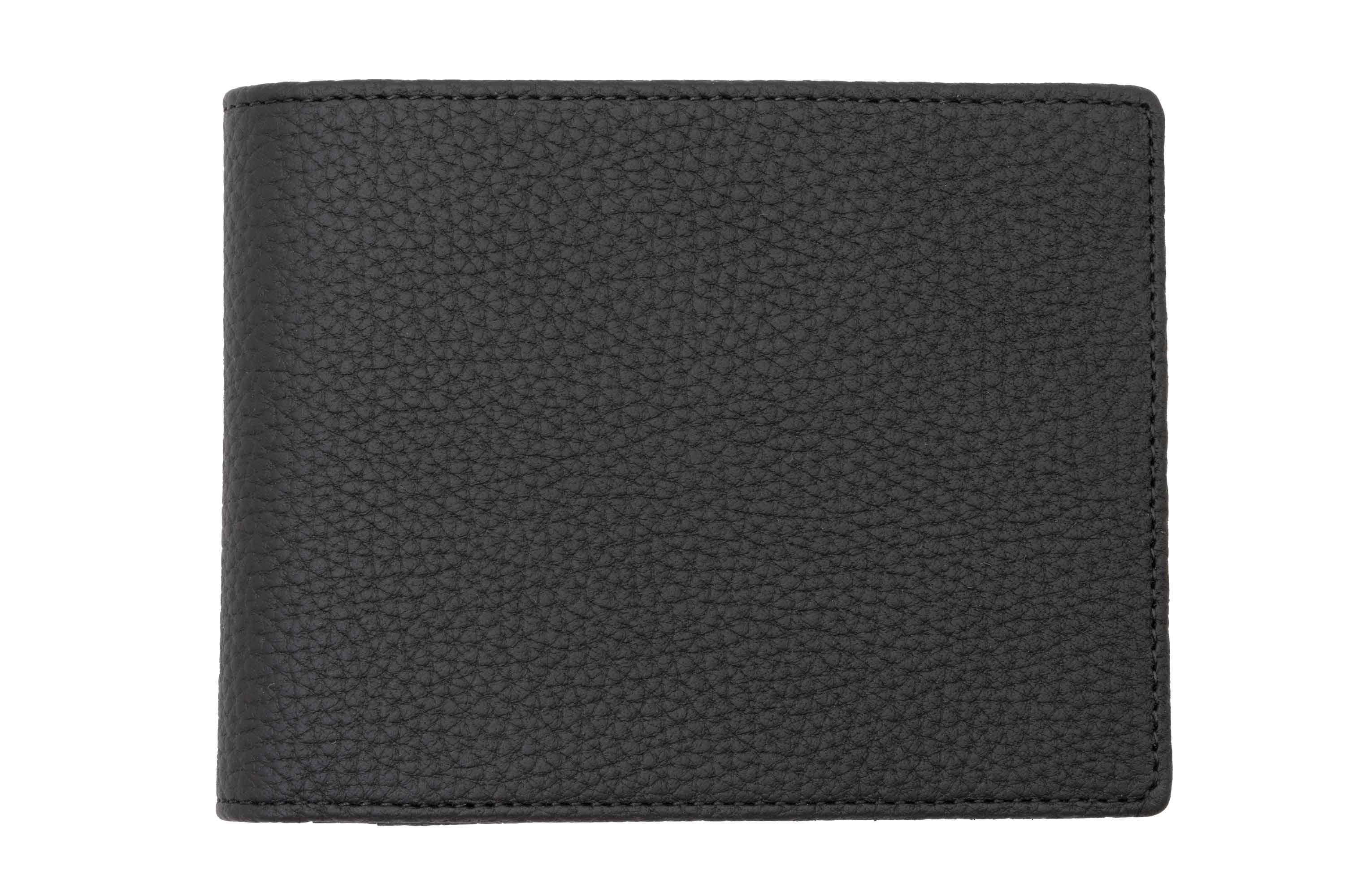 Le Grand 10 Card Black Togo Calf Leather Wallet - Image 10