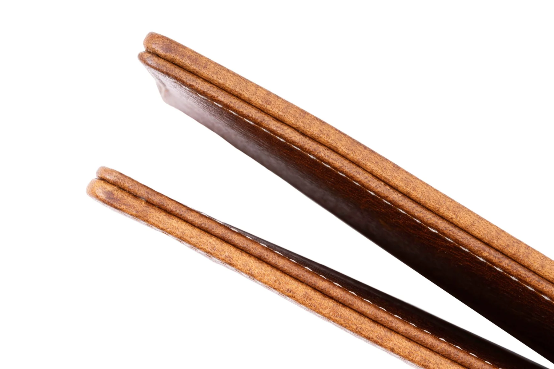 Le Grand 10 Card Saddle Brown Dumont Leather Wallet - Image 17