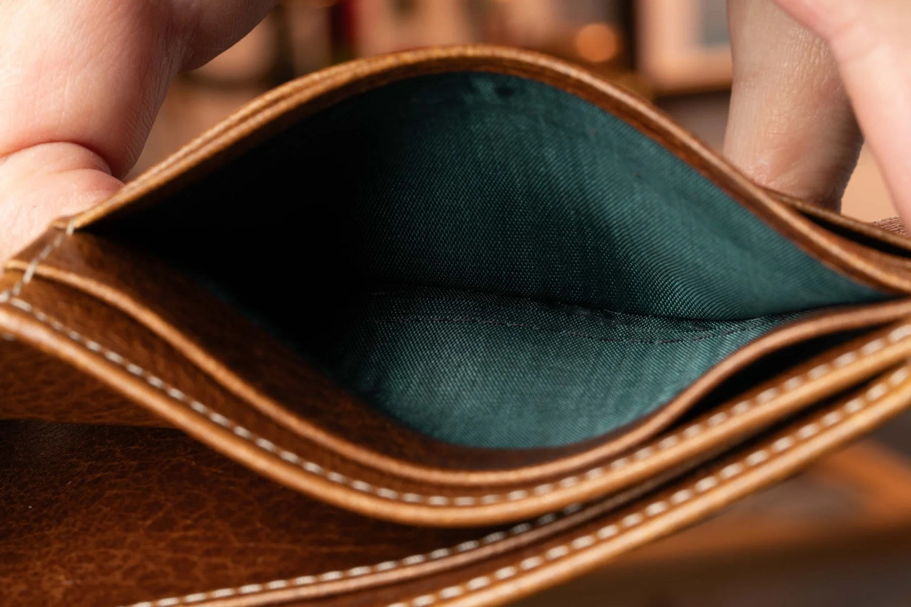 Le Grand 10 Card Saddle Brown Dumont Leather Wallet - Image 20