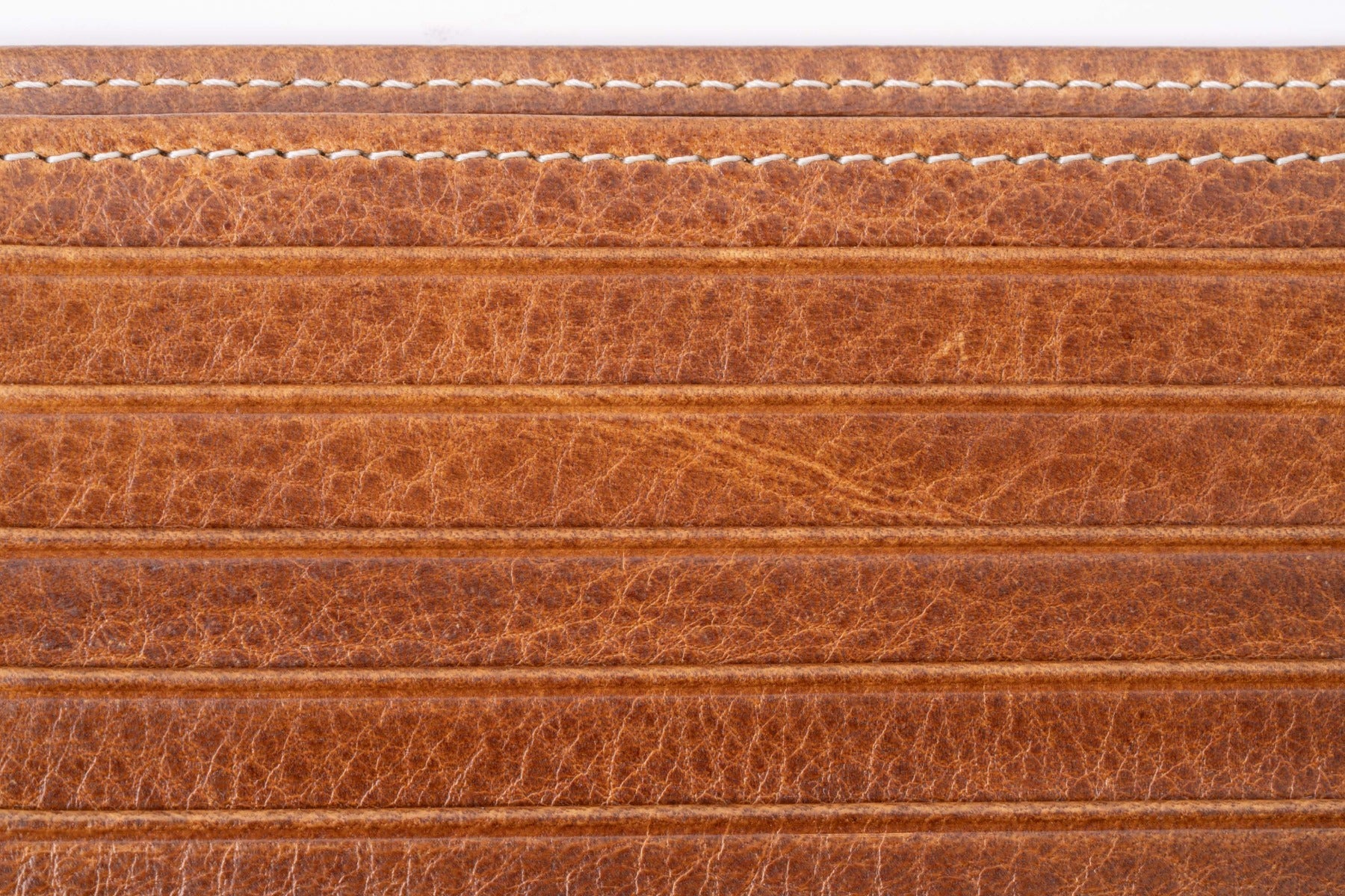 Le Grand 10 Card Saddle Brown Dumont Leather Wallet - Image 4