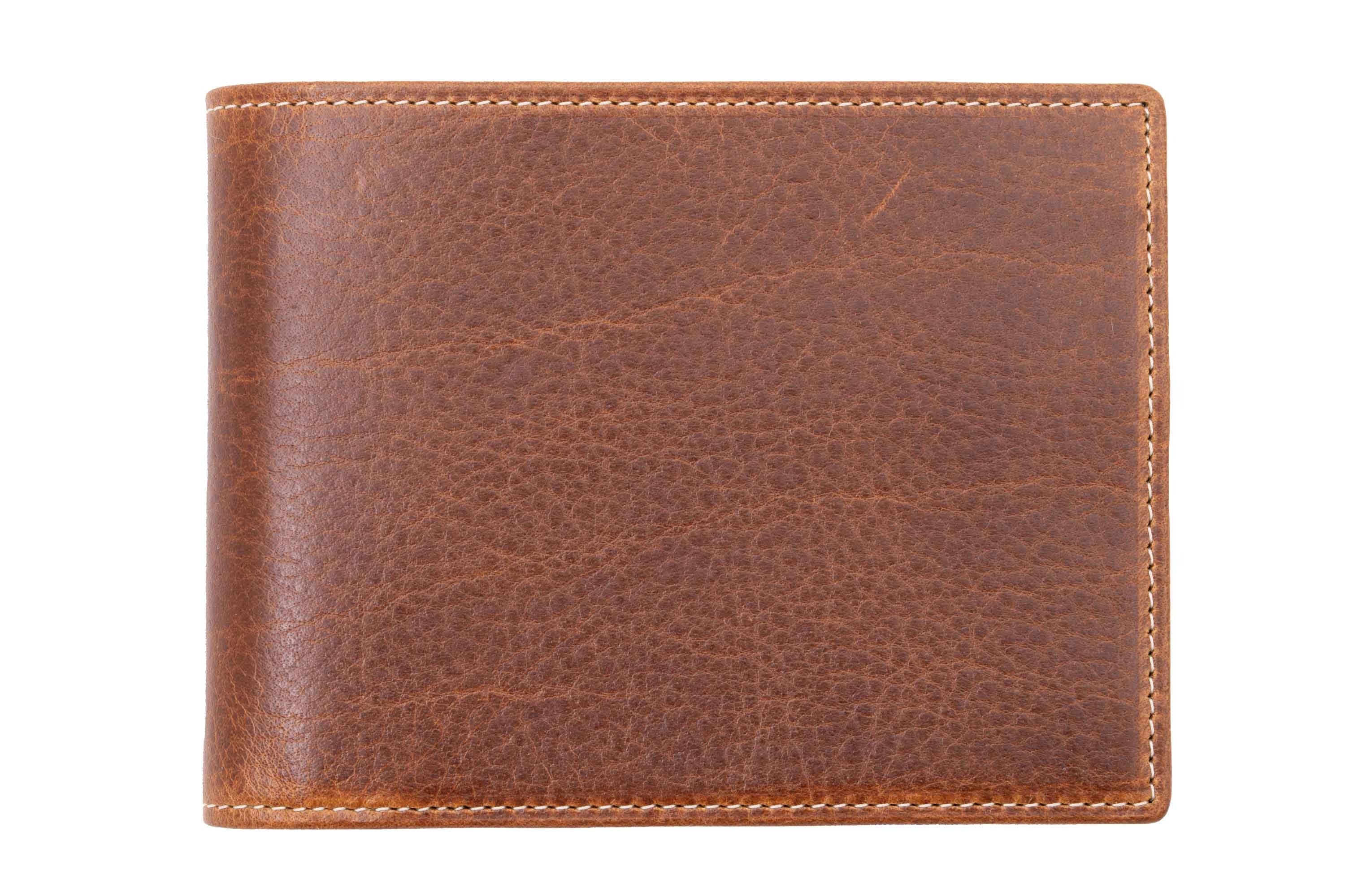 Le Grand 10 Card Saddle Brown Dumont Leather Wallet - Image 8