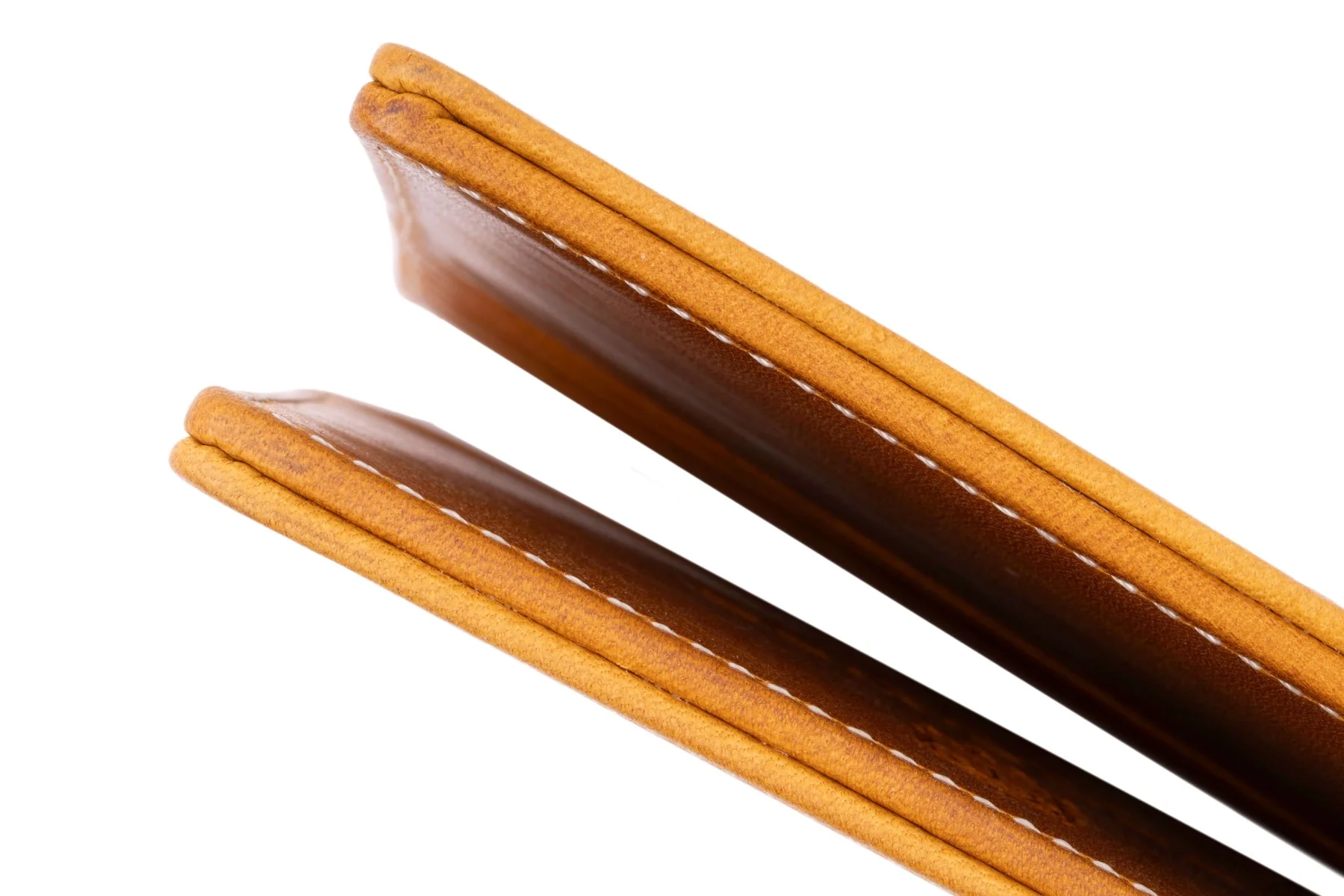 Le Grand 10 Card Vintage Gold Full-Grain Leather Wallet - Image 18