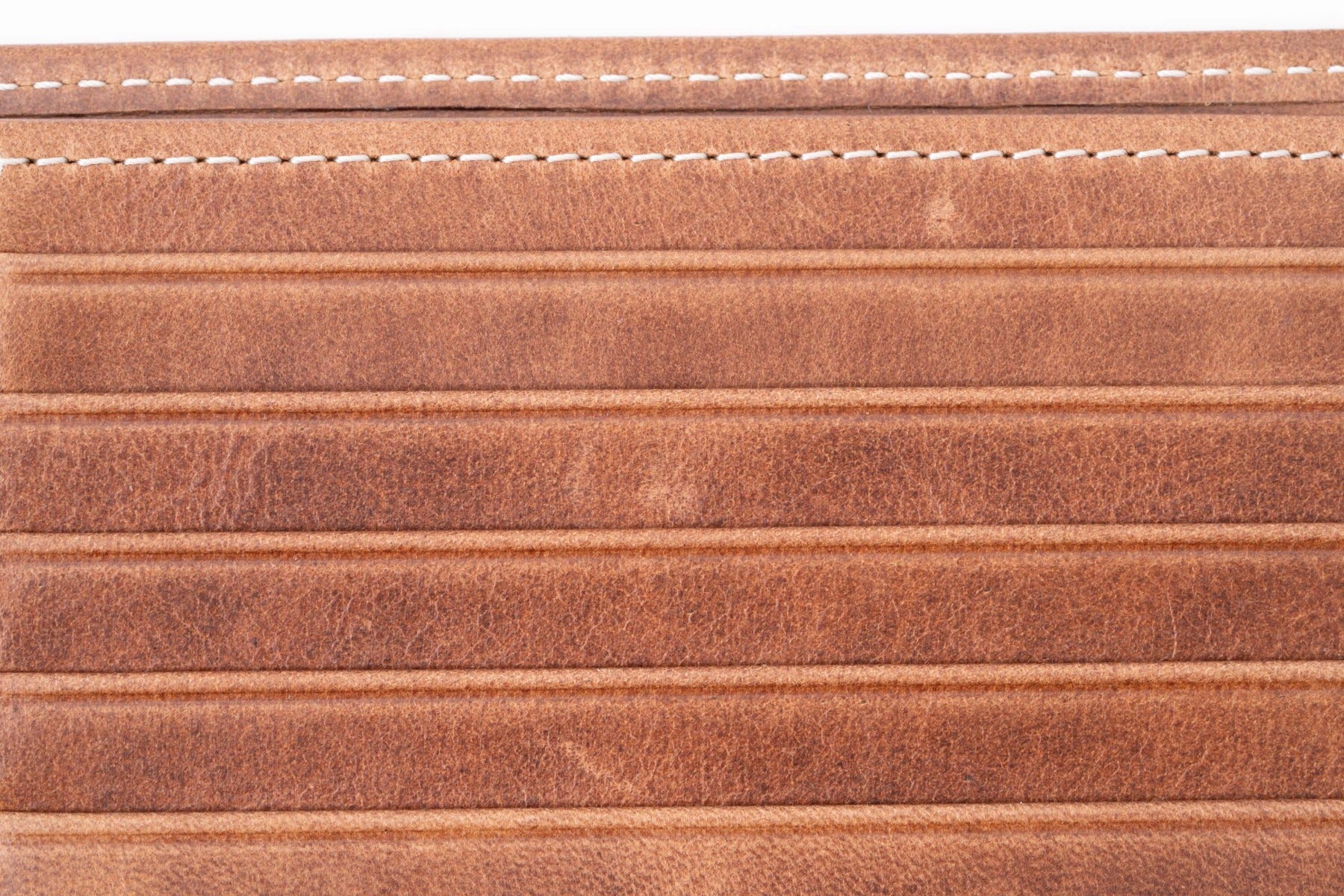 Le Grand 10 Card Saddle Brown Montecristo Leather Wallet - Image 4