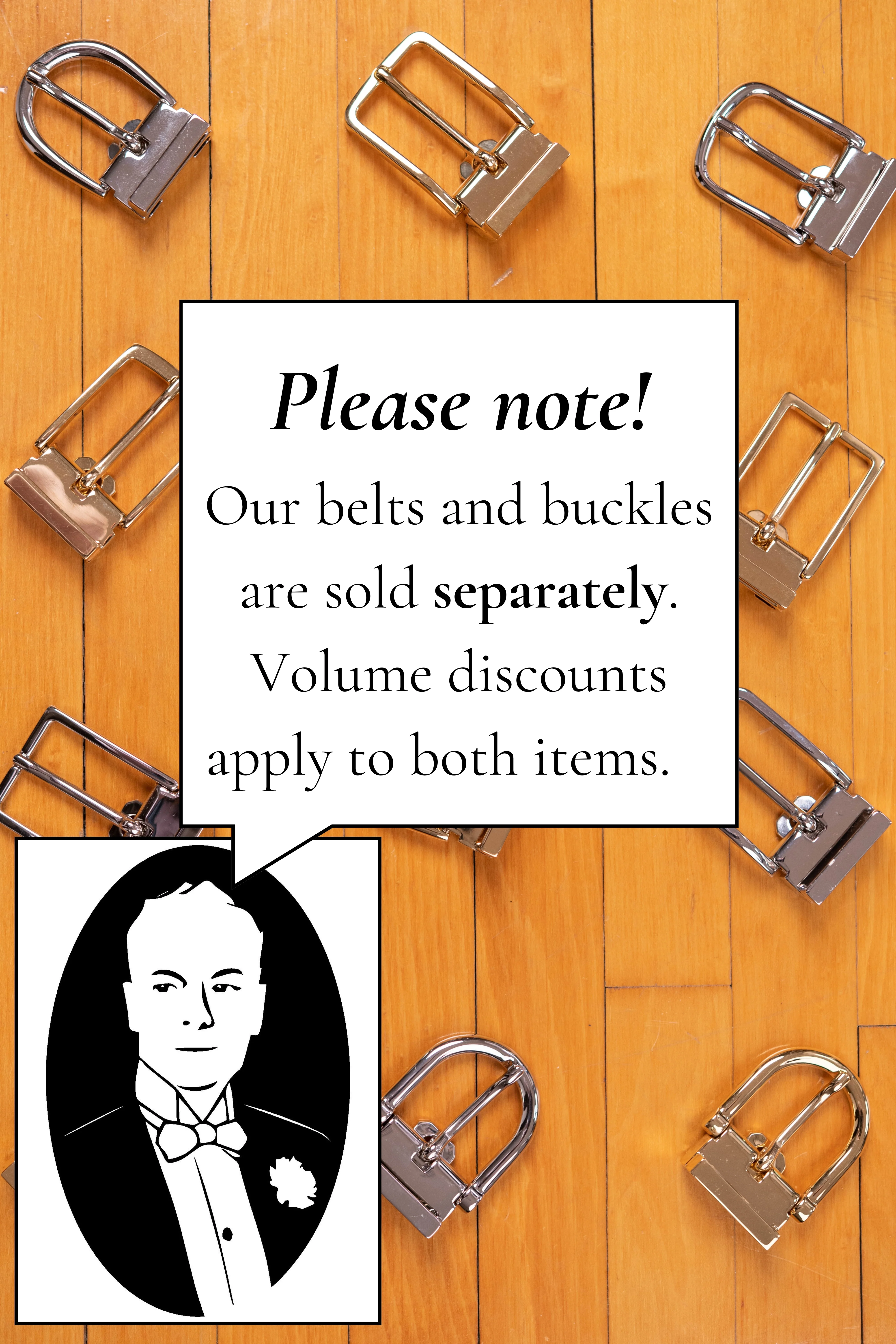 Benedict Gold Belt Buckle - Image 10