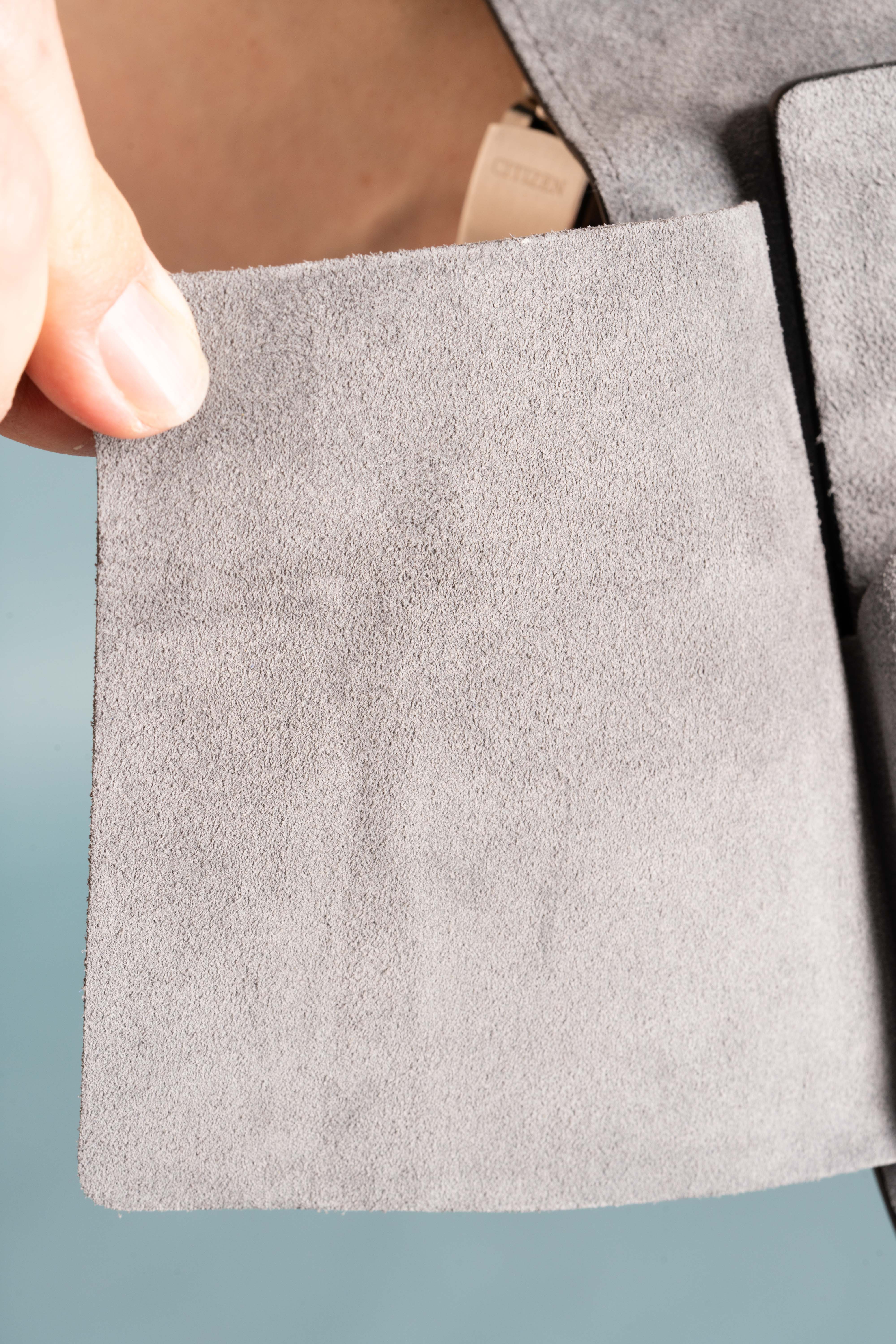 3-Watch Black Togo & Gray Suede Leather Watch Case - Image 27