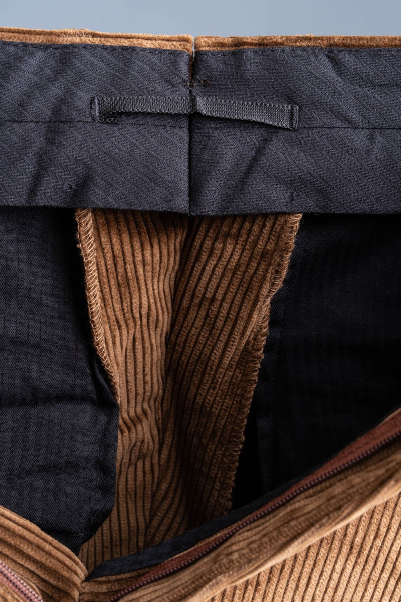 Cognac Stancliffe Corduroy Trousers - Image 5