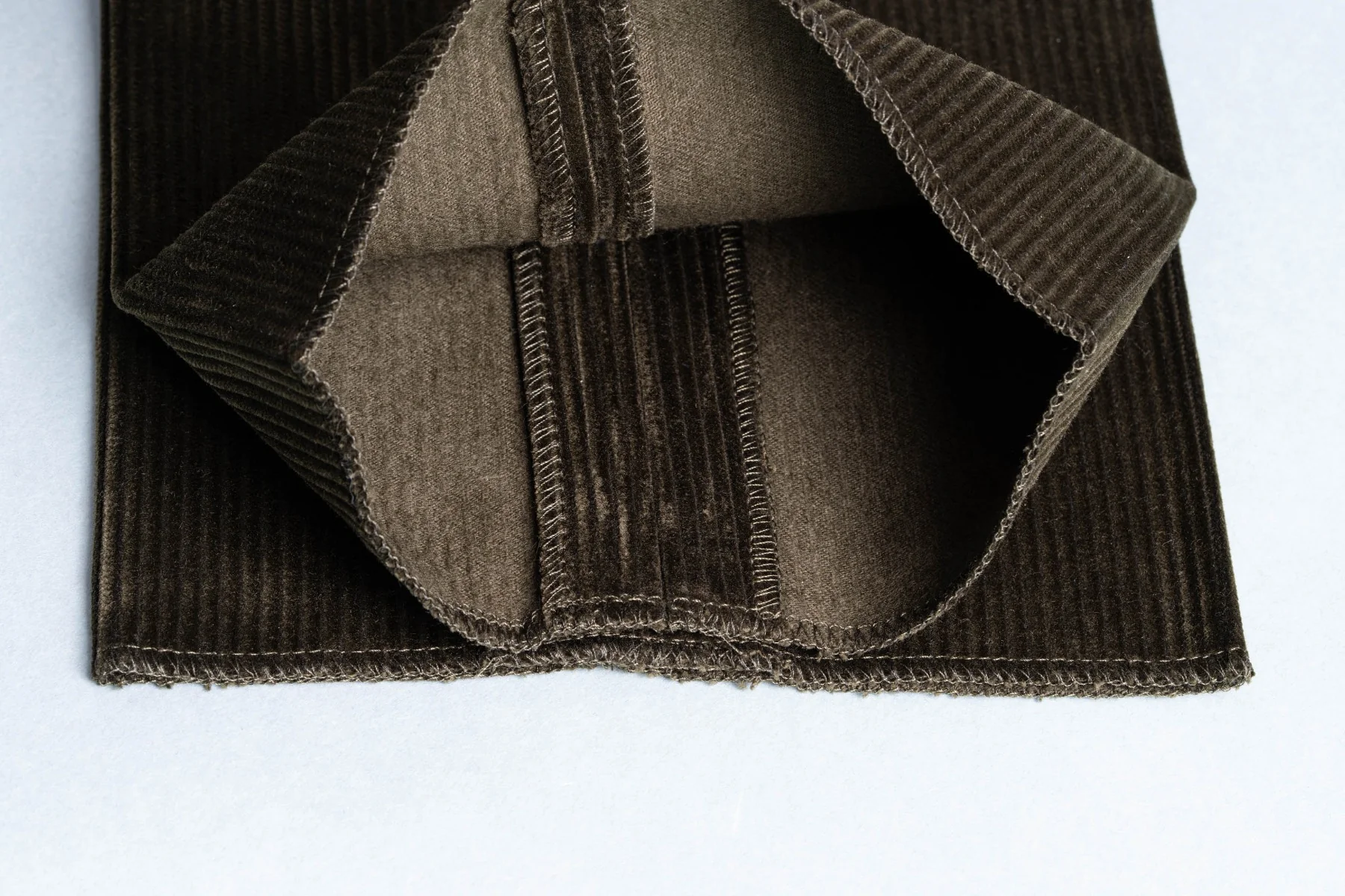 Dark Olive Stancliffe Corduroy Trousers - Image 8
