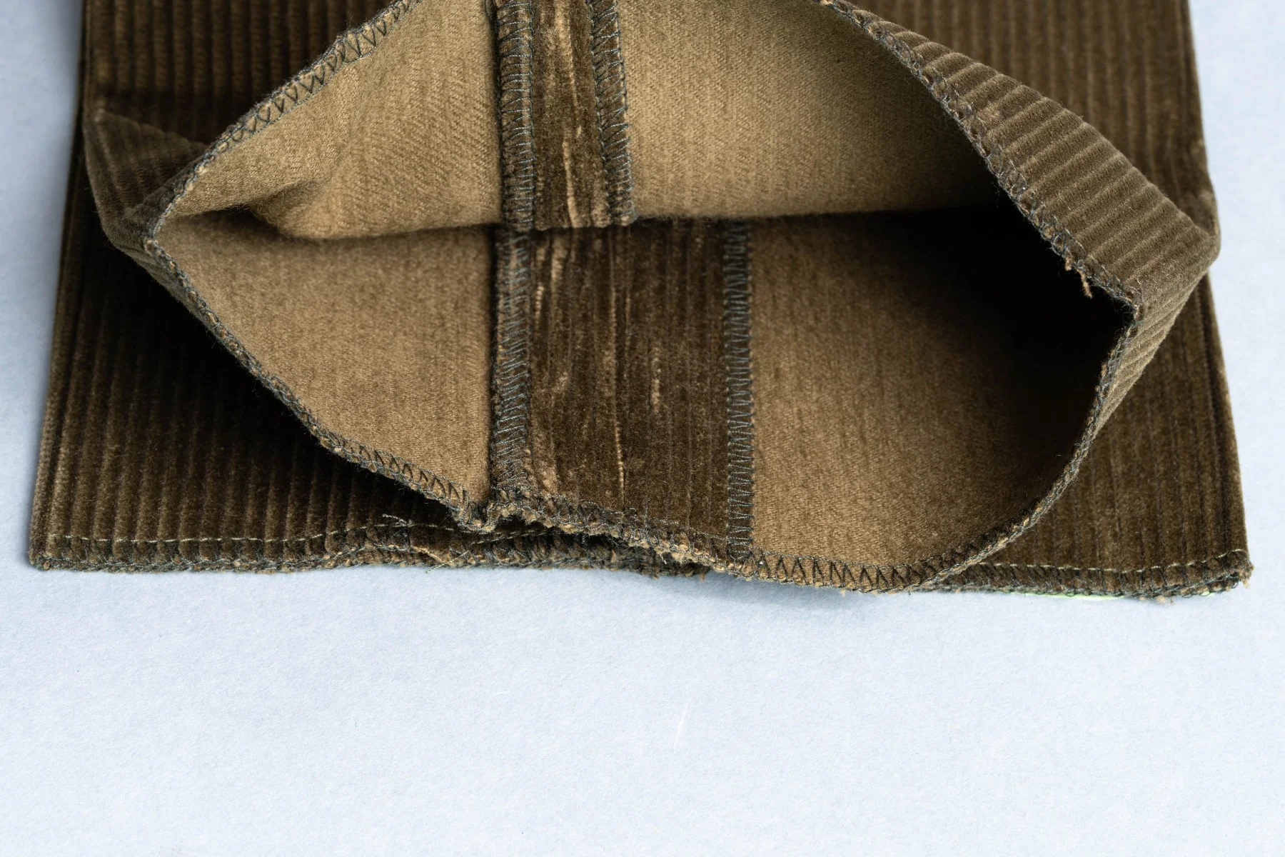 Khaki Drab Stancliffe Corduroy Trousers - Image 7