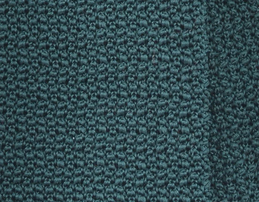 Hunter Green Silk Knit Tie - Image 5