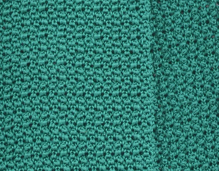 Malachite Green Silk Knit Tie - Image 5