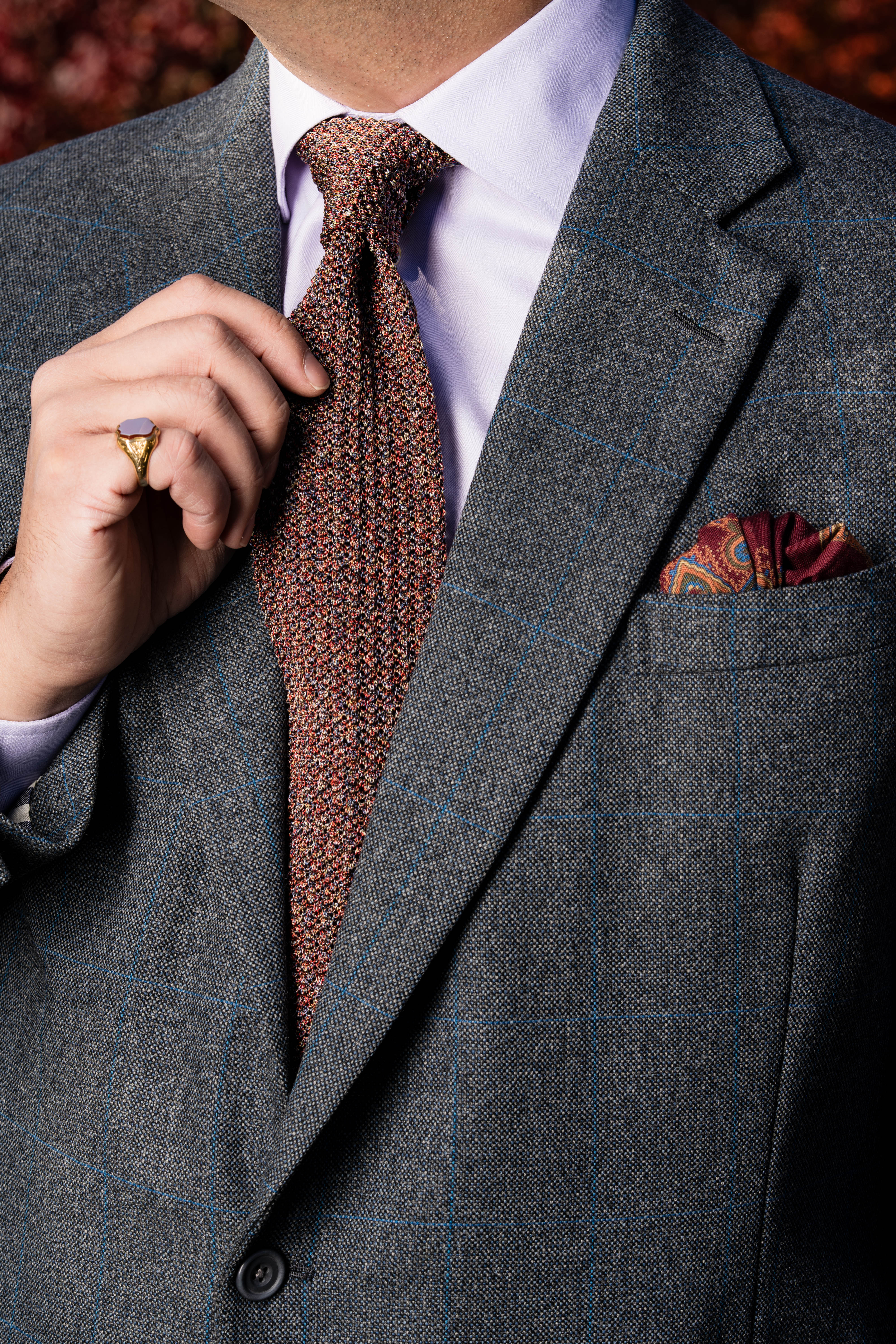 Melange Everything Silk Knit Tie - Image 3