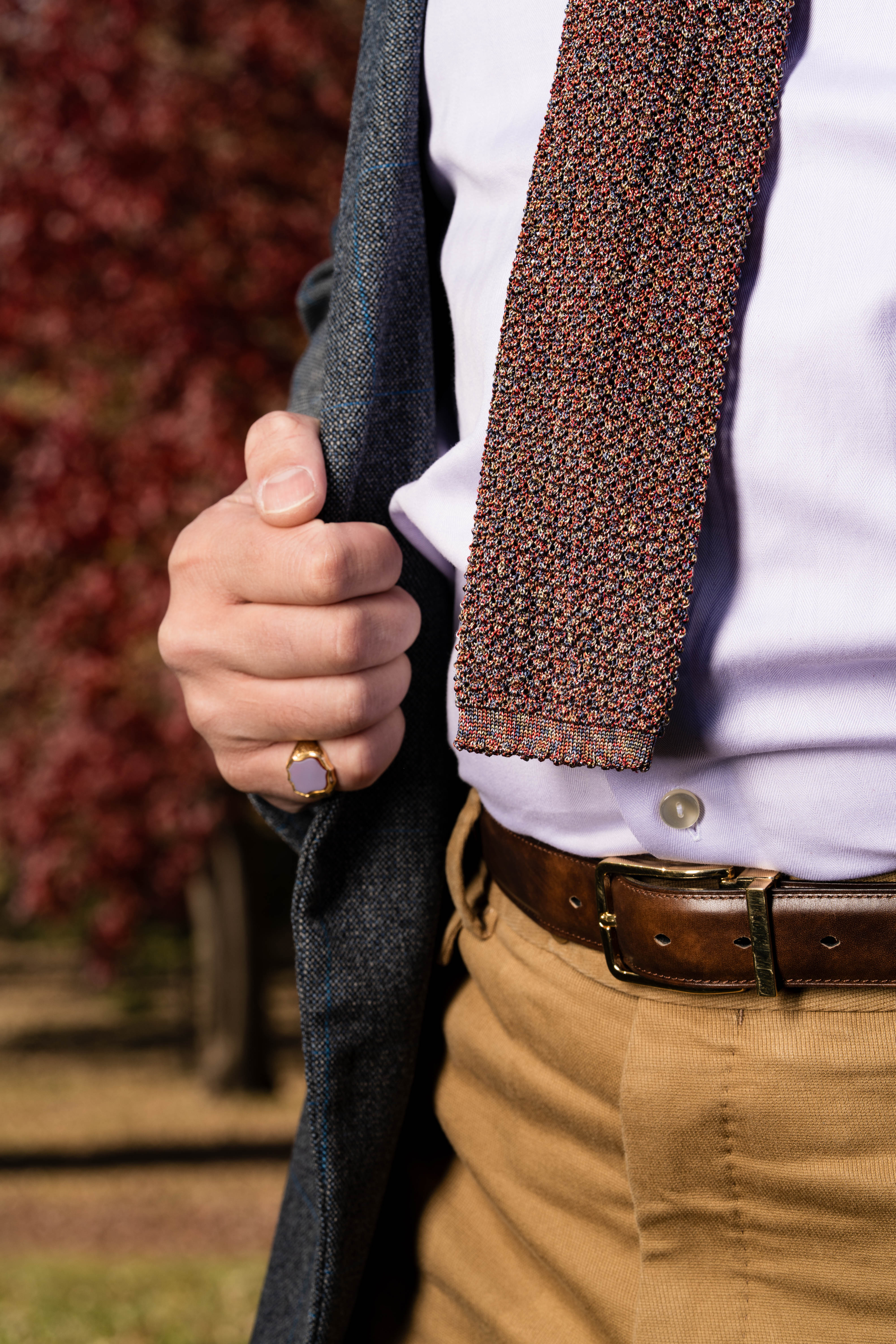 Melange Everything Silk Knit Tie - Image 5