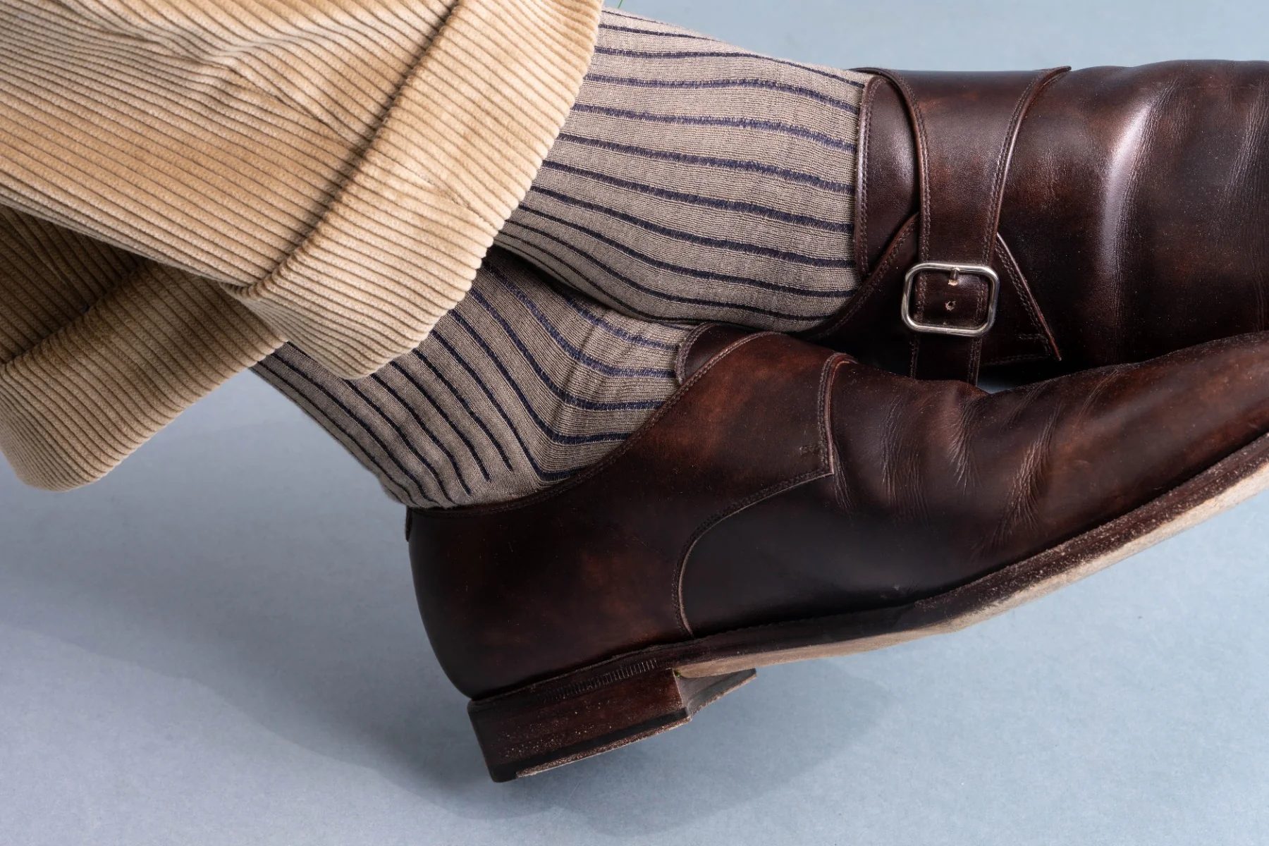 Pale Taupe Stancliffe Corduroy Trousers - Image 11