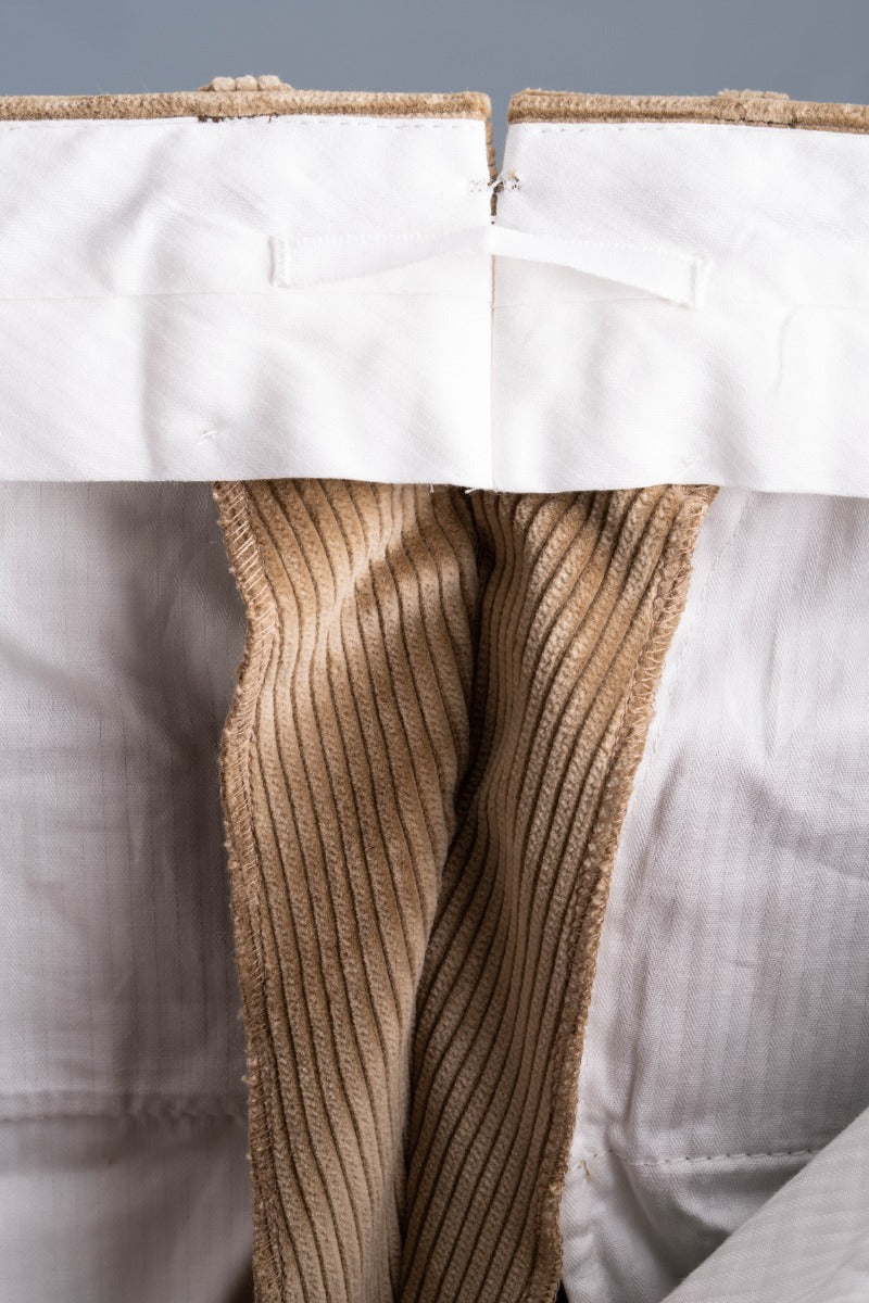 Pale Taupe Stancliffe Corduroy Trousers - Image 7