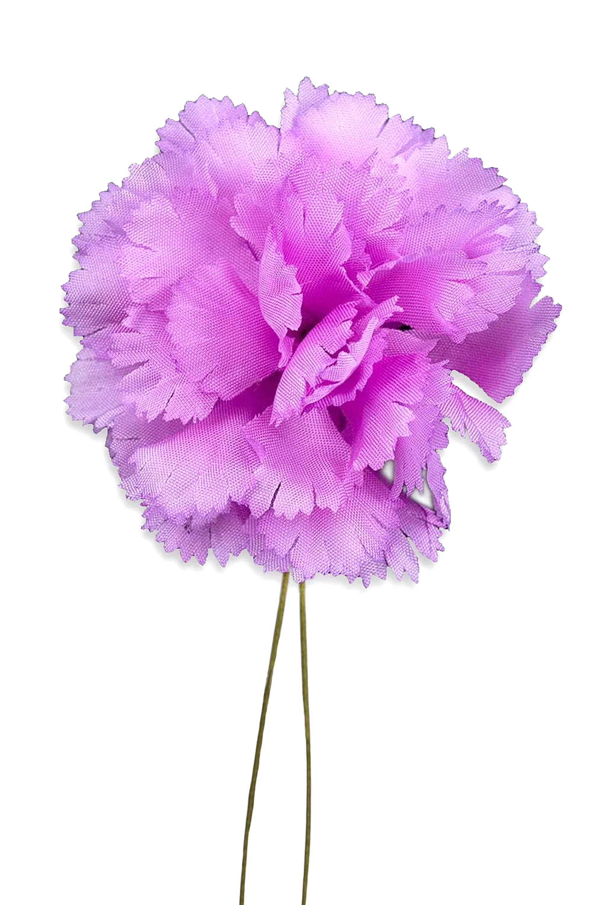 Mini Pink Carnation Silk Boutonnière Flower - Image 6
