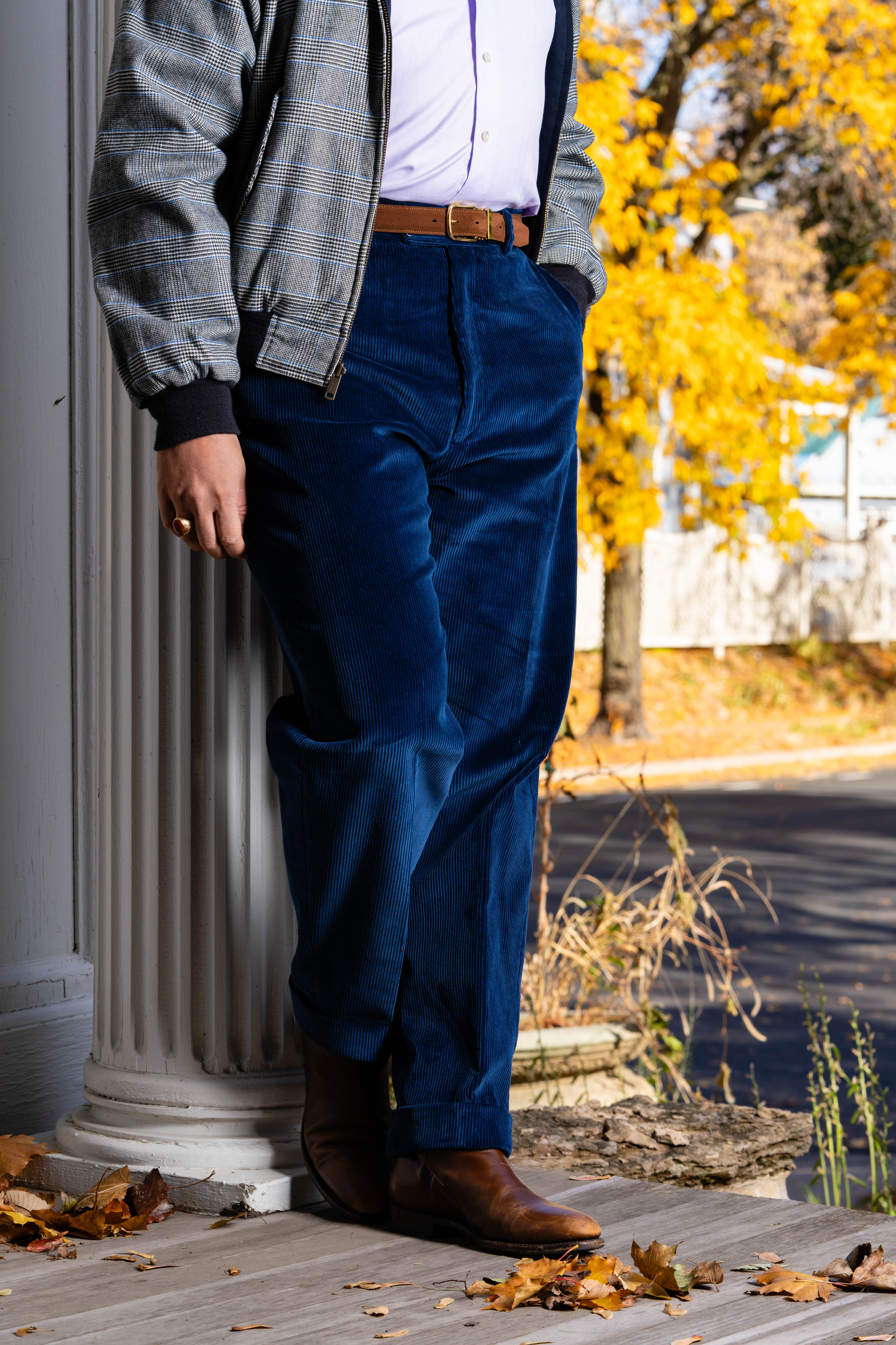 Polo Brown Suede Calf Leather Belt - Image 4