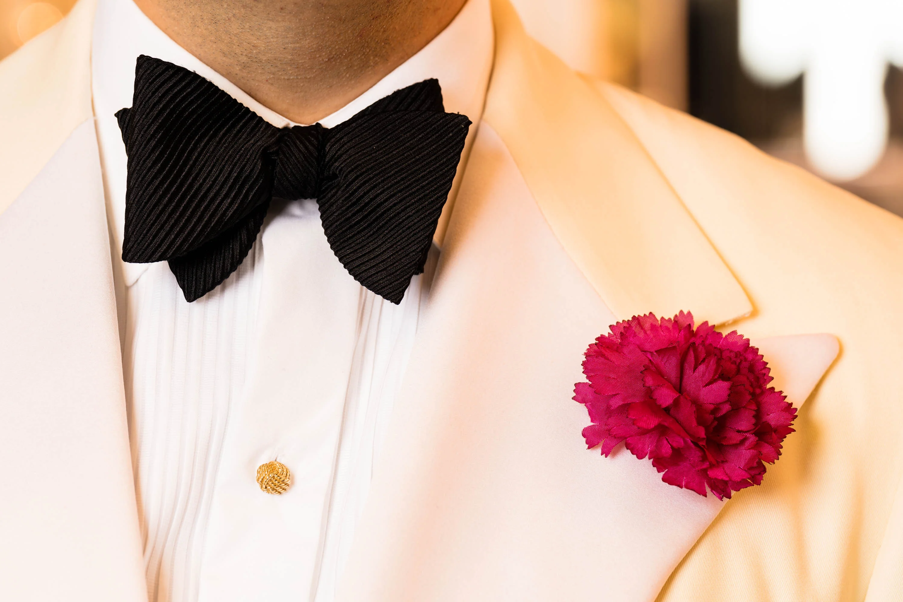 Life-Size Red Carnation Boutonnière Flower - Image 11