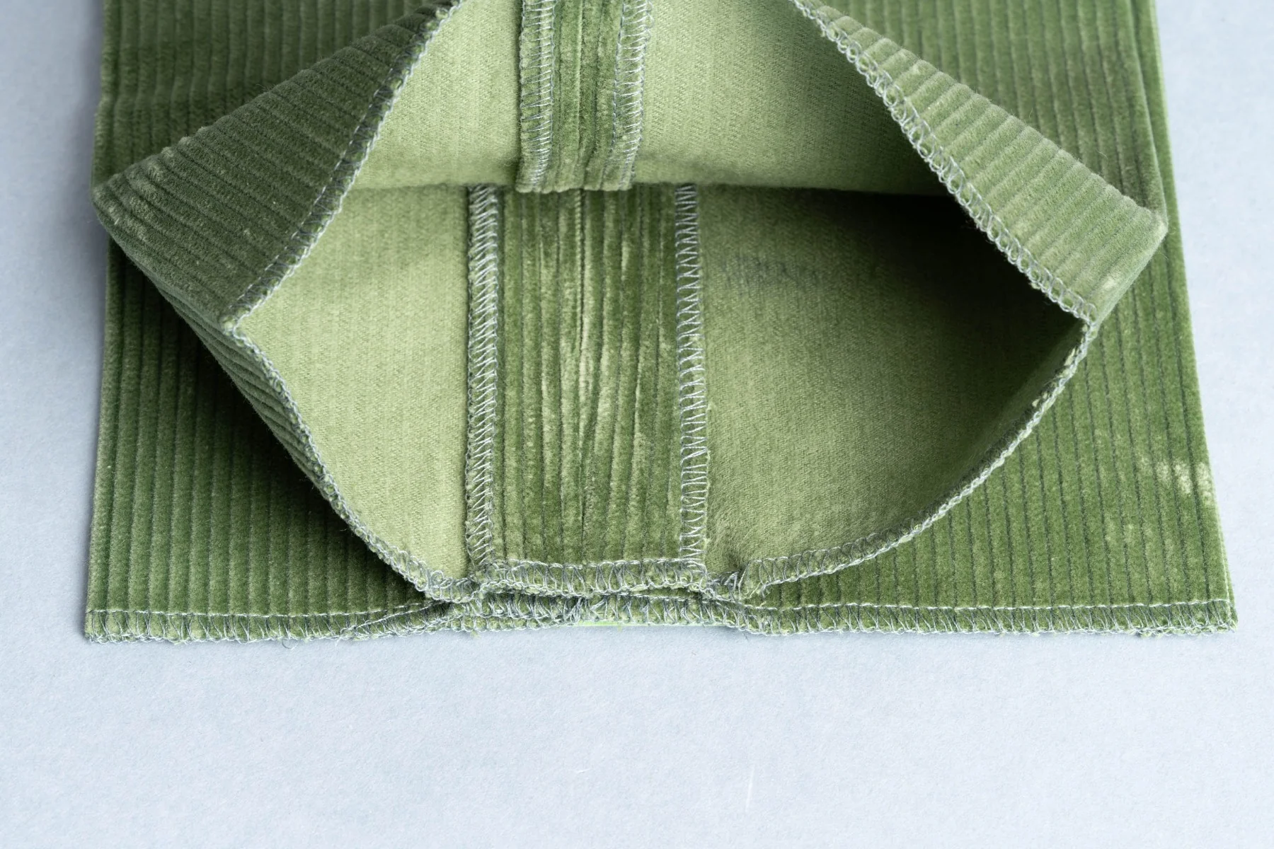 Sage Green Stancliffe Corduroy Trousers - Image 9