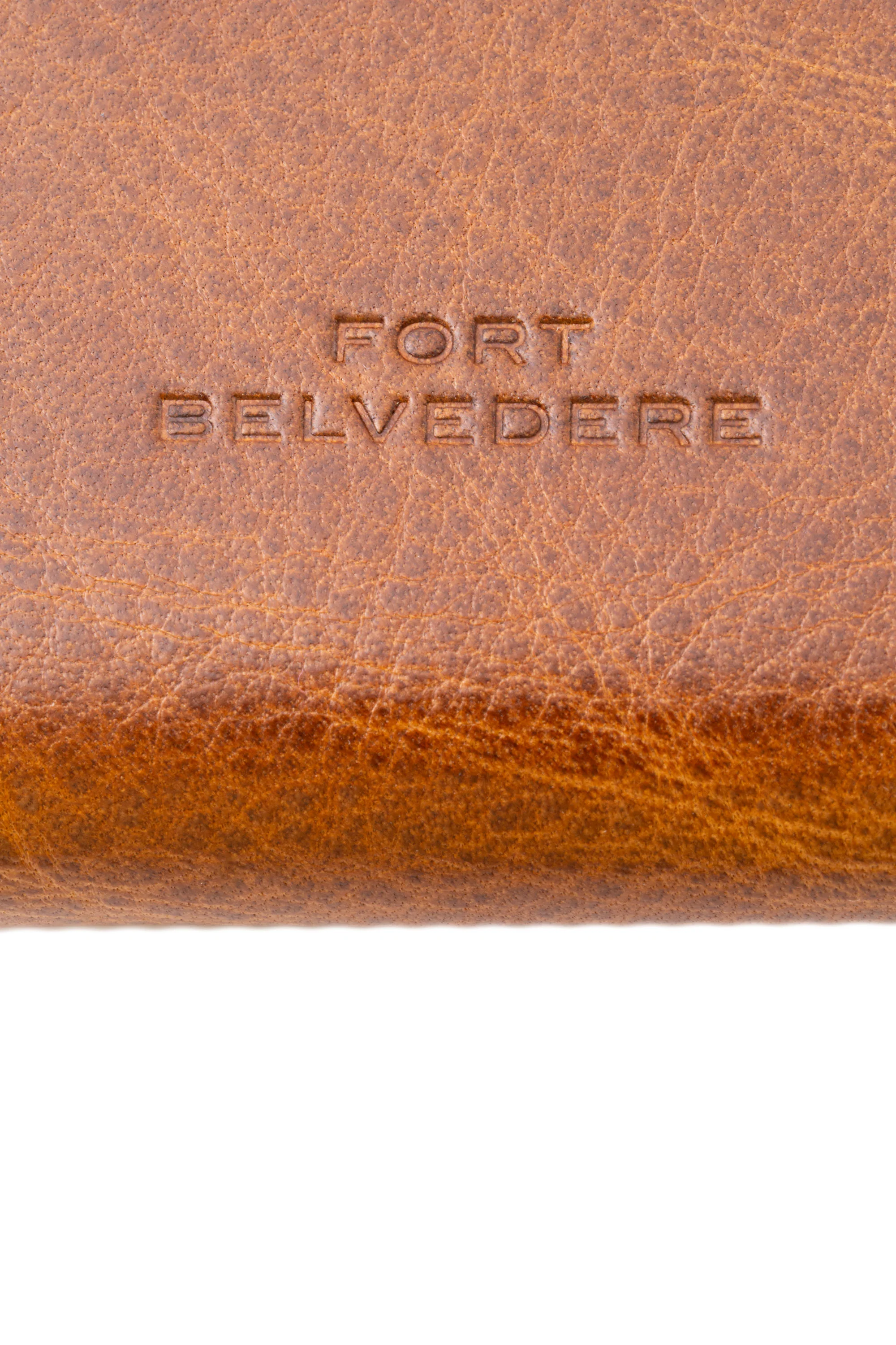 Saddle Brown Dumont Full-Grain Leather Pen Case - Image 20