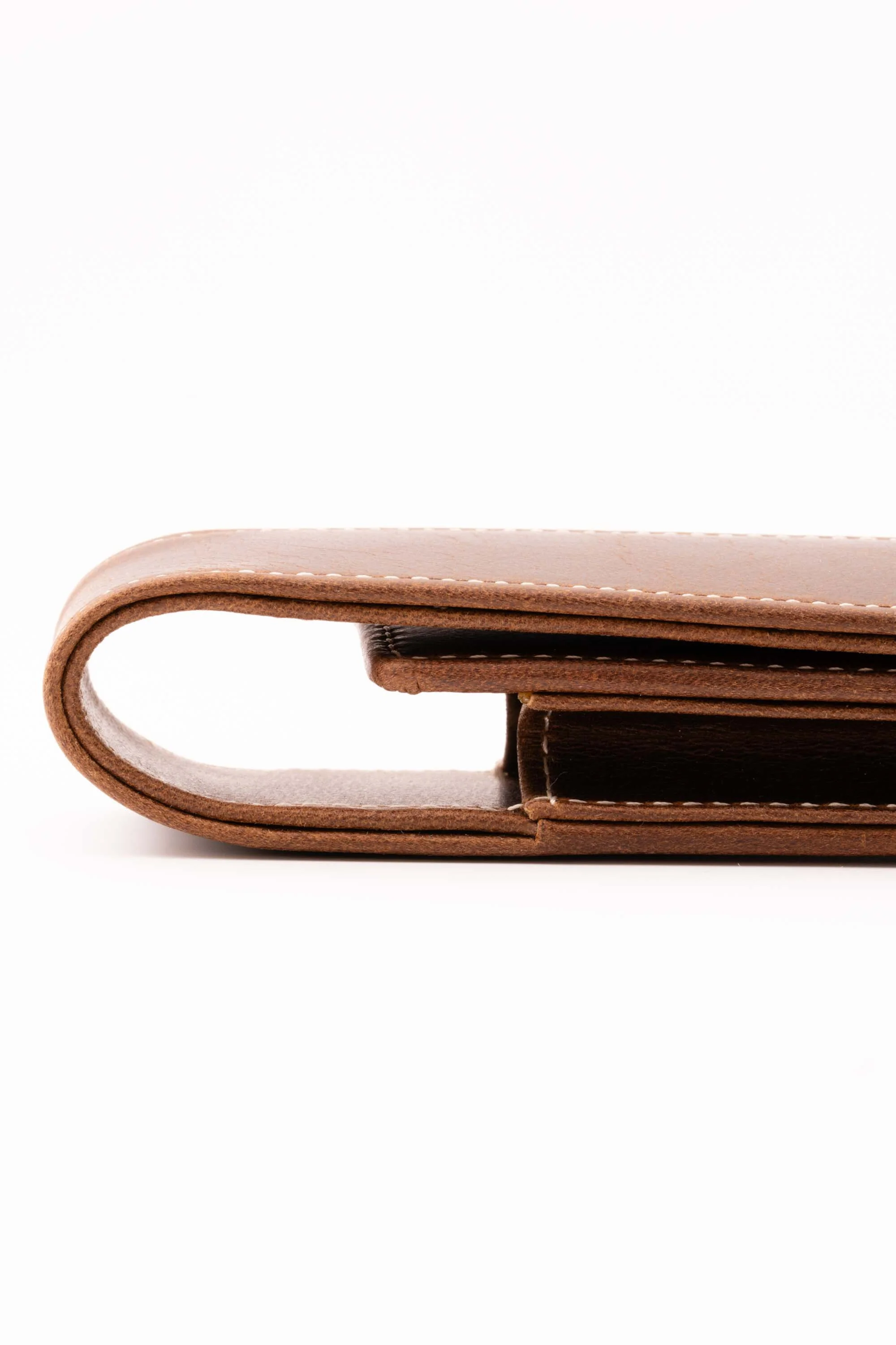 Antique Mahogany Montecristo Leather Pen Case - Image 10