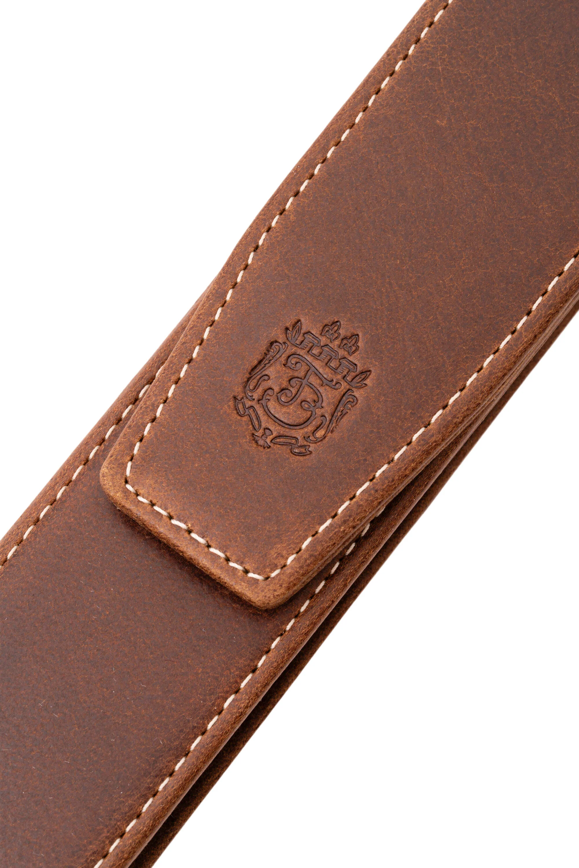 Antique Mahogany Montecristo Leather Pen Case - Image 7