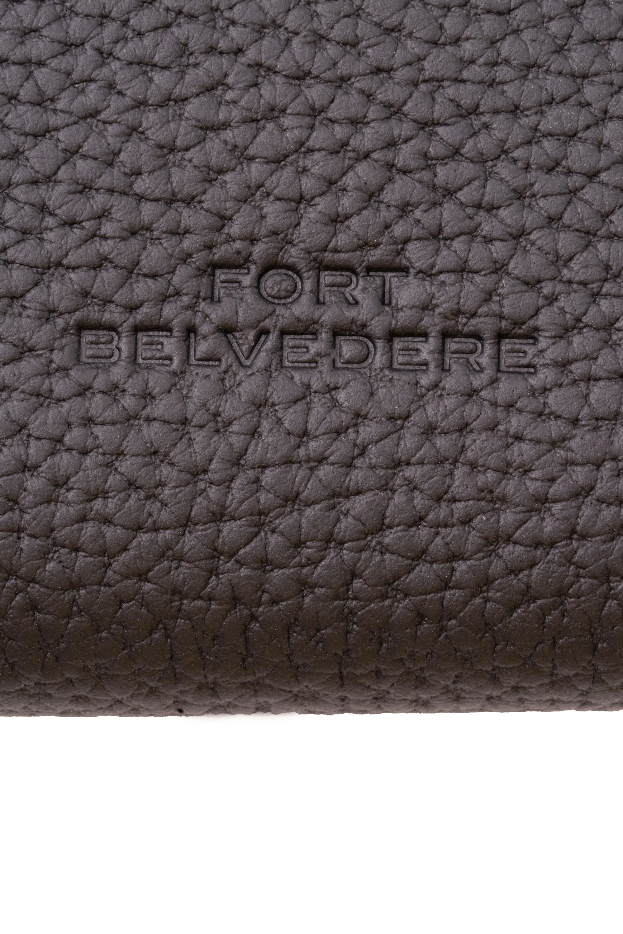 Black Full-Grain Togo Leather Pen Case - Image 13