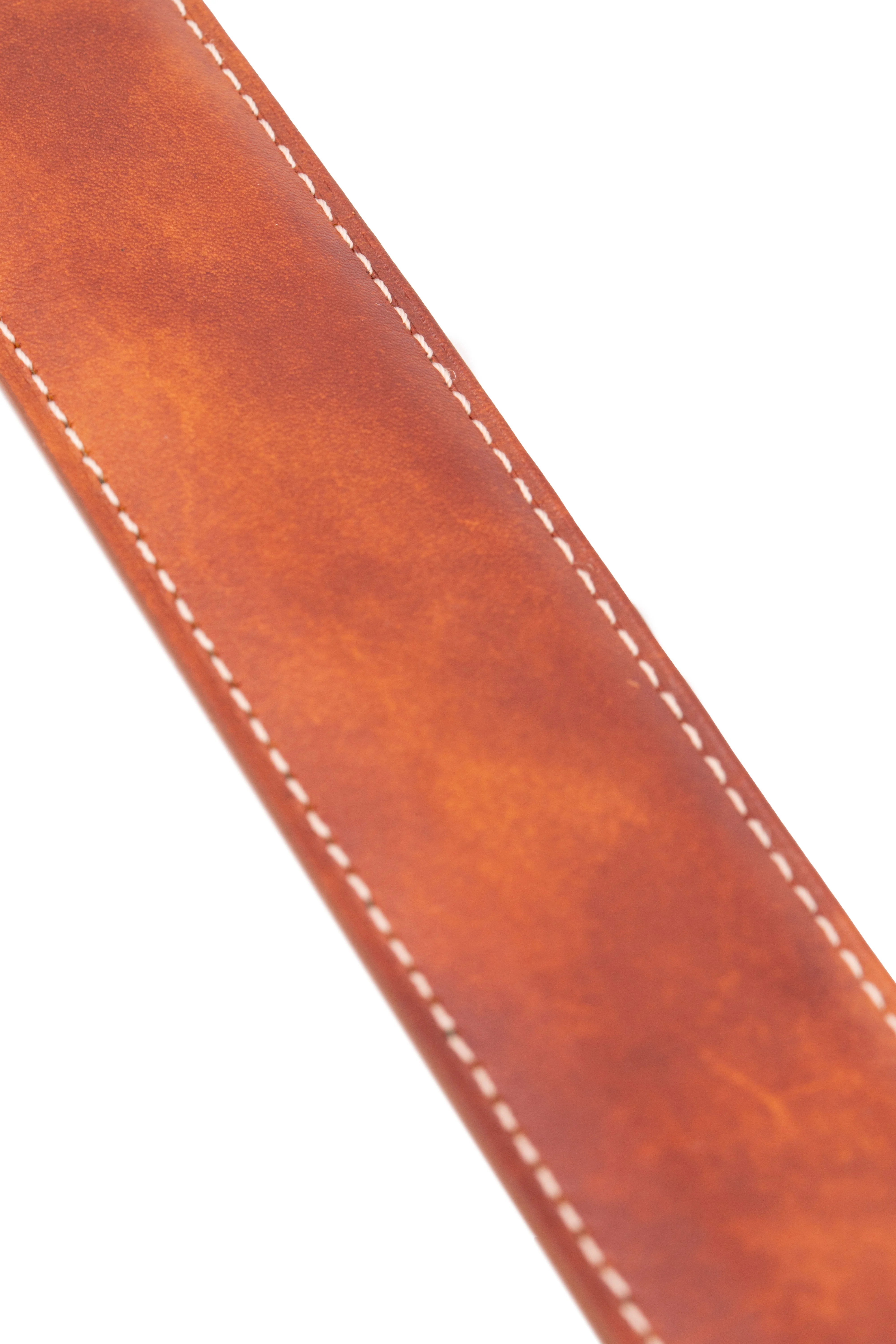 Toffee Brown Museum Calf Leather Belt - Image 8